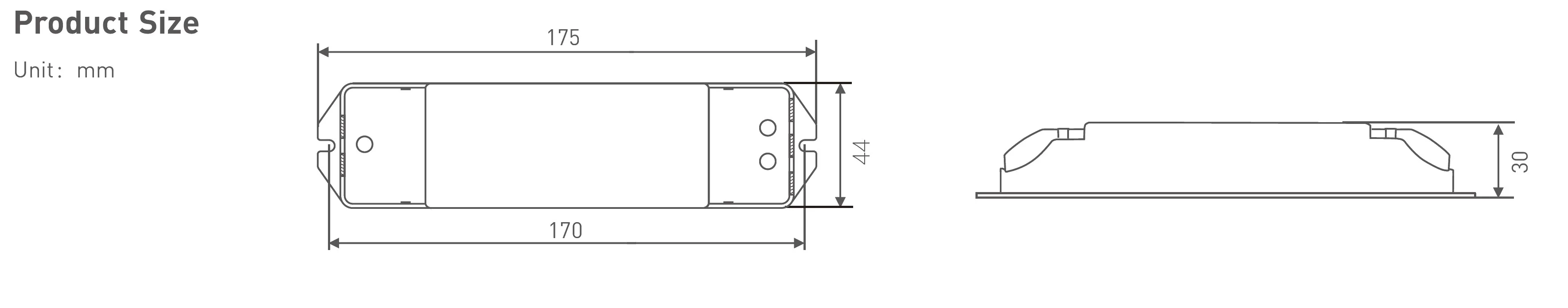CV RF 2.4GHz/DMX Wireless/Wired Receiver 5/12/24V DC, 20A max. 5A × 4CH, 0-100 Dimming level, IP20. F5-DMX-4A  LTECH Wireless Receiver